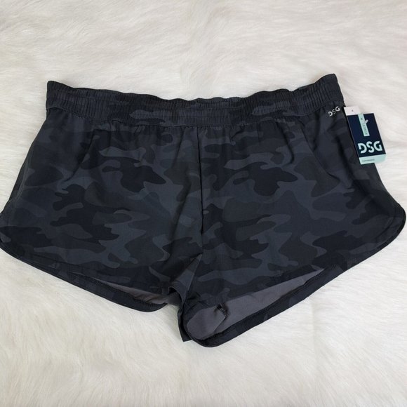 DGS Camo Mid Rise Running Shorts 2XL - Picture 1 of 9